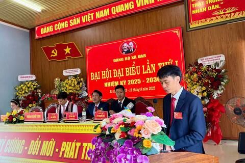 Đại hội đại biểu Đảng bộ xã Uar lần thứ I, nhiệm kỳ 2025-2030.